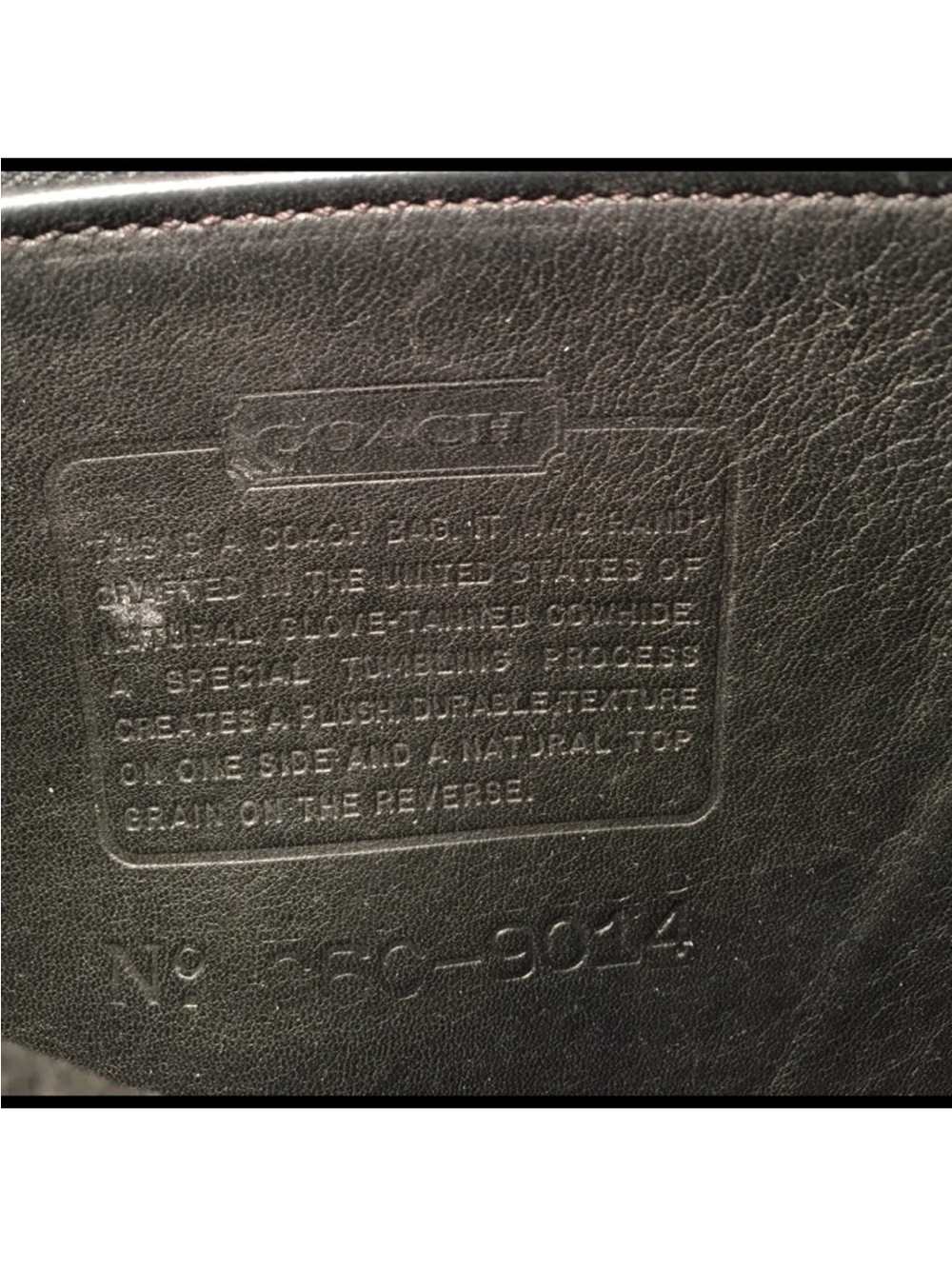 Coach Black Suede and Leather Hippie Crescent Saddle Shoulder Bag - Picture 7 of 7